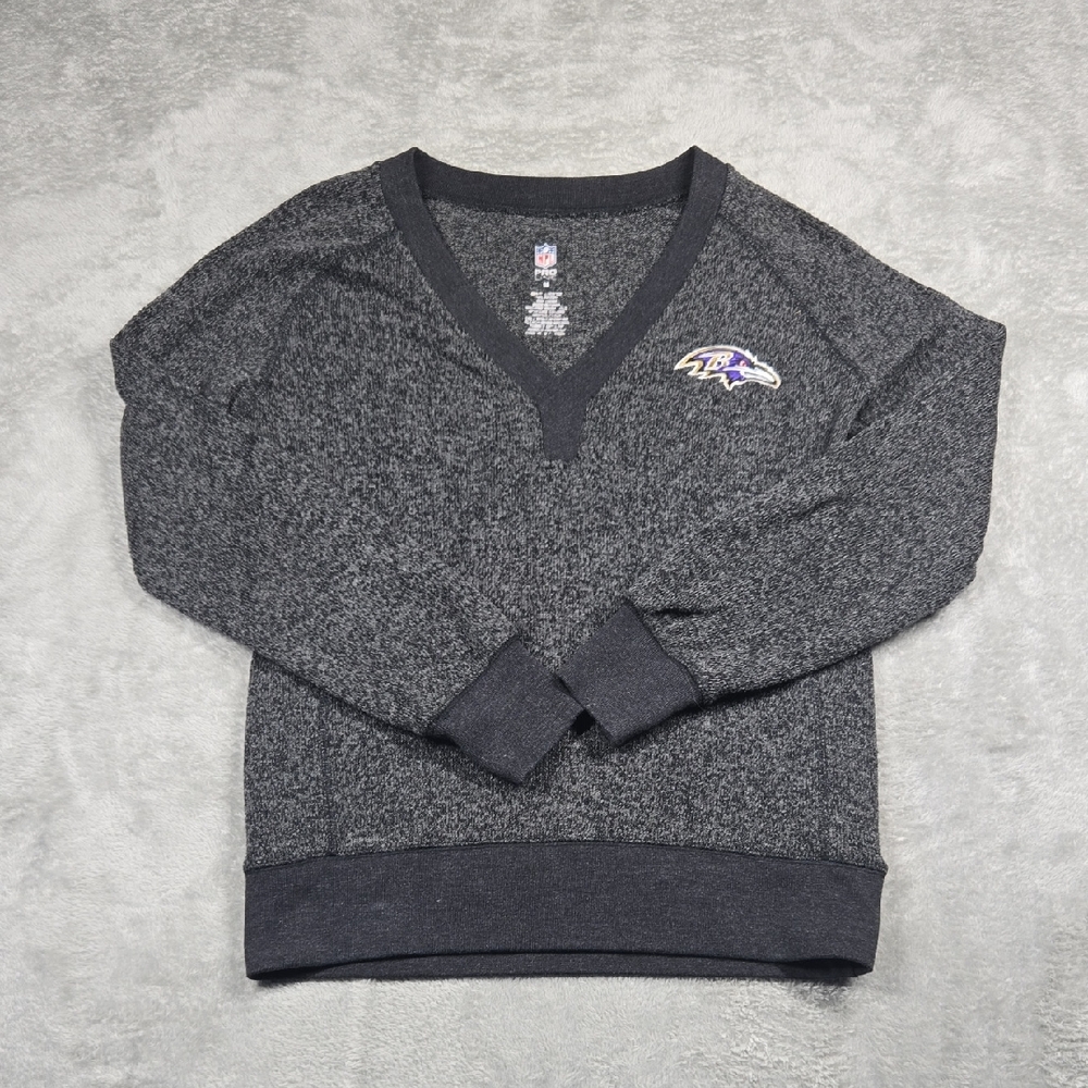 Baltimore Ravens ProLine V Neck Sweater